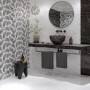 Плитка Golden Tile Nero E Bianco Белый NB0051 30х60 см