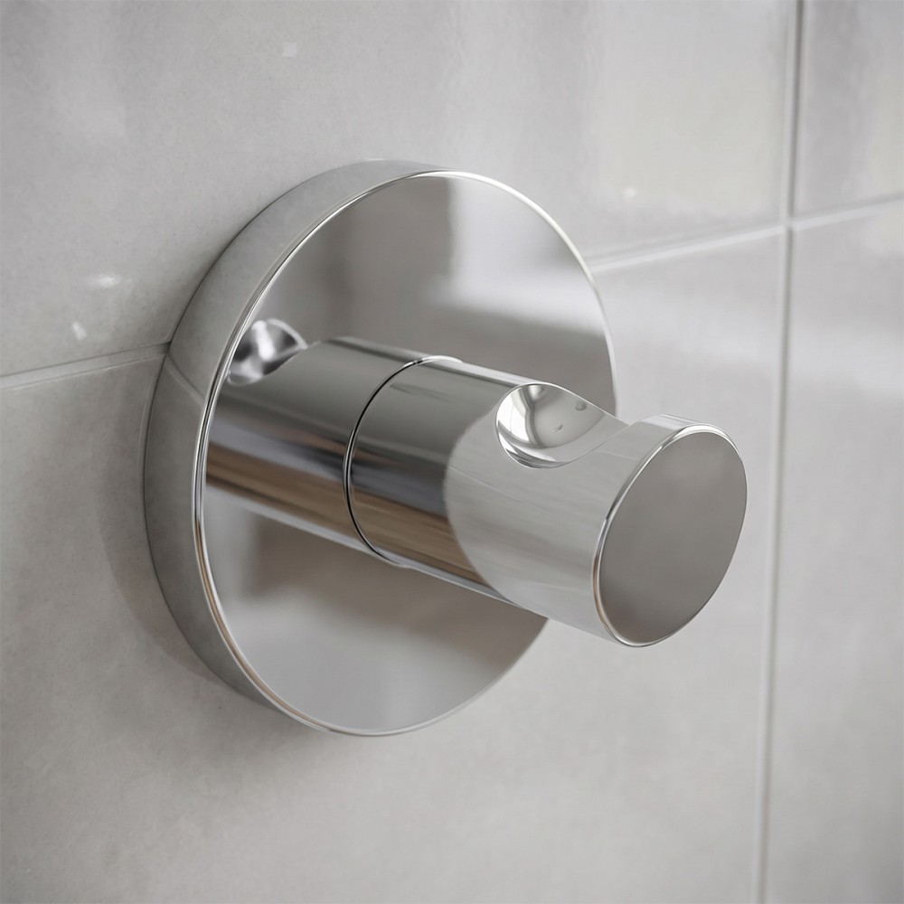 Крючок одинарный Devit Flow DFL21010202C, цвет: хром
