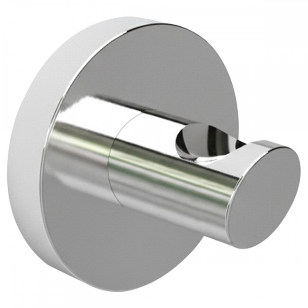 Крючок одинарный Devit Flow DFL21010202C, цвет: хром