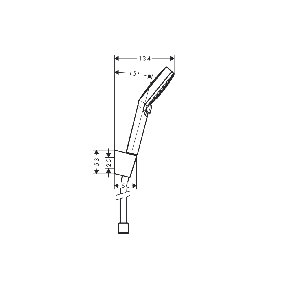Душевой набор Hansgrohe Crometta 26694400 Vario/Porter'S EcoSmart