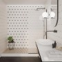 Плитка WOW 124915 Grace O White Matt 7,5х30 см