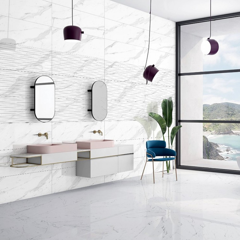 Плитка Ceramica Deseo Adua Decor 30х90 см декор