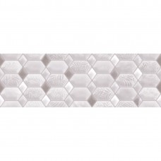 Плитка Ceramica Deseo Violeta Silver Decor 30х90см декор