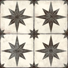 Плитка Ceramica Deseo Pav Star Black 45x45 см