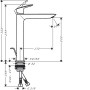 Смеситель для раковины Hansgrohe Logis 71257000 хром