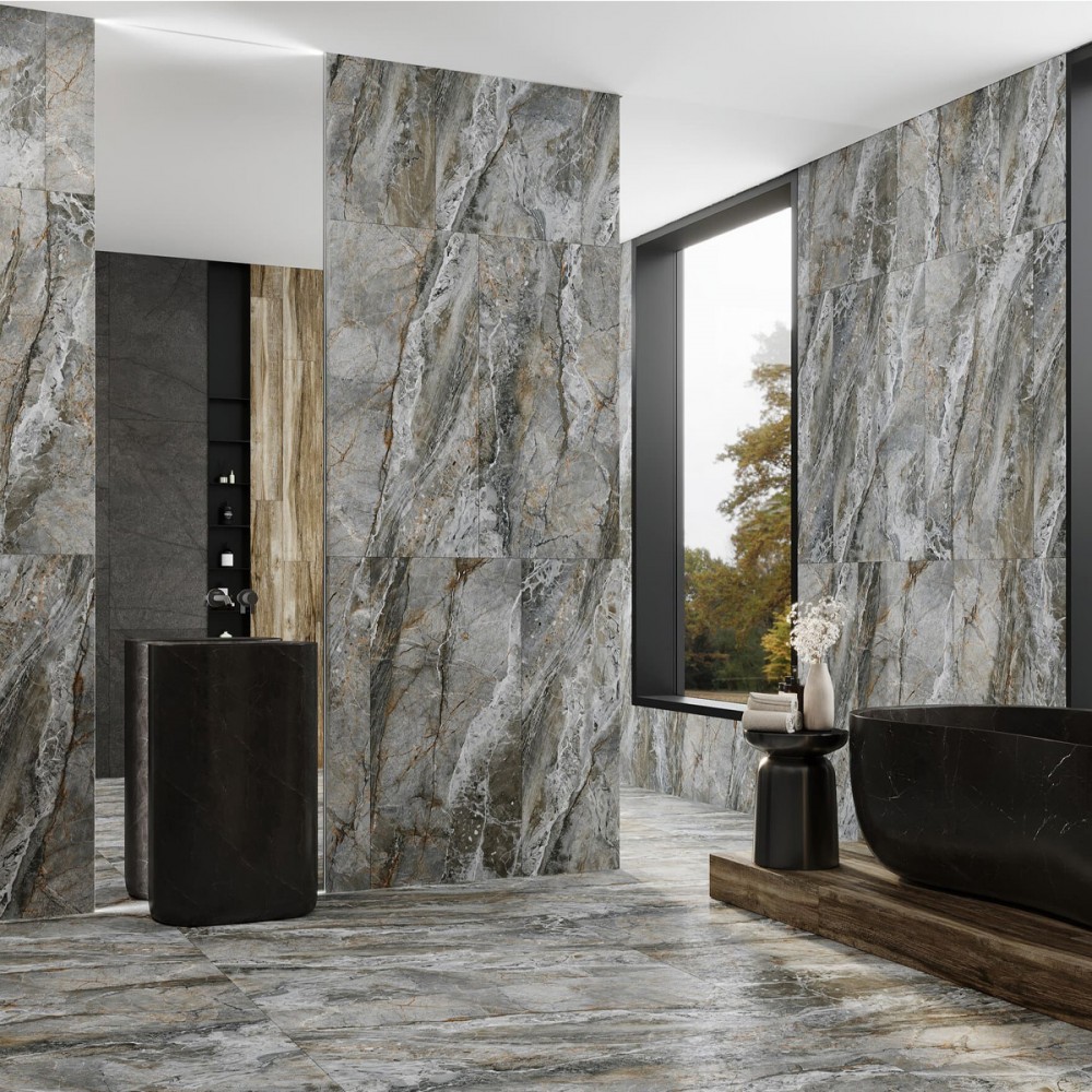 Керамогранит Интеркерама Allure серый 6060 205 072/G 60х60 см
