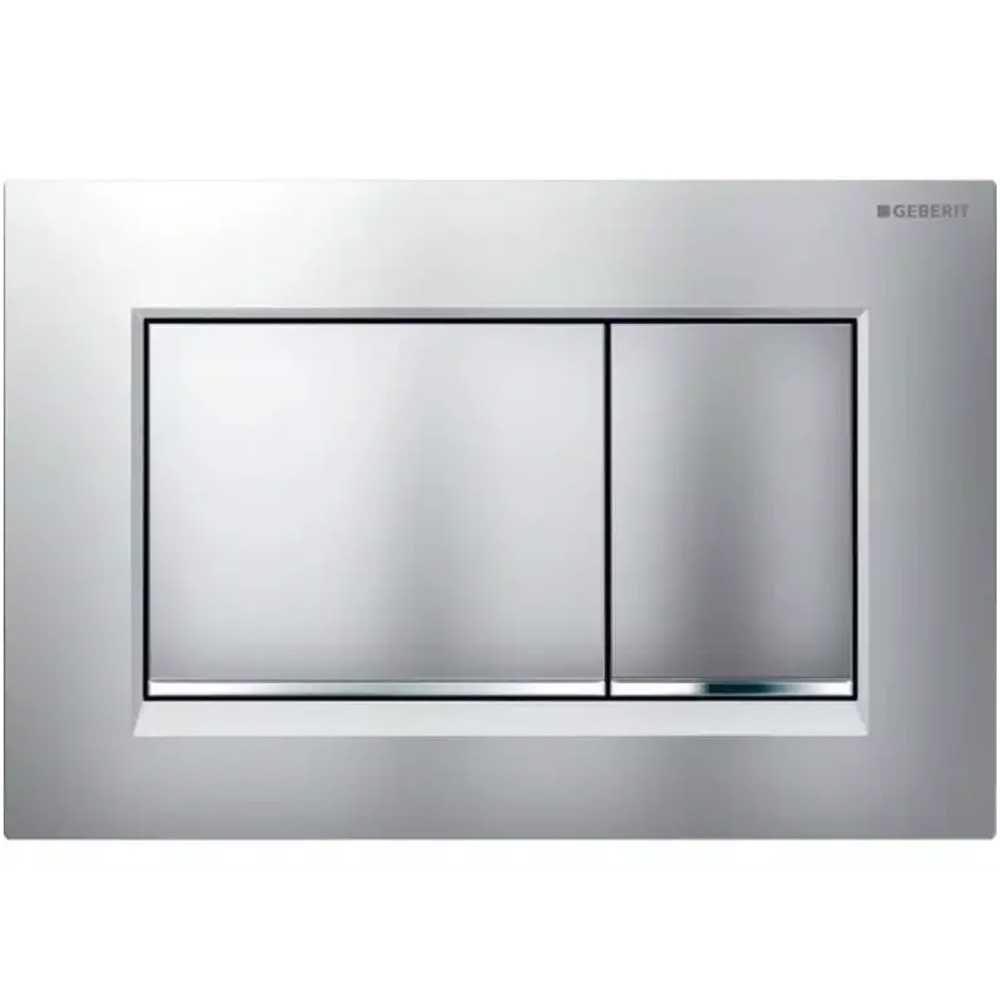 Клавиша смыва Geberit Sigma20 square 115.883.JQ.1 хром матовый