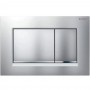Клавиша смыва Geberit Sigma20 square 115.883.JQ.1 хром матовый