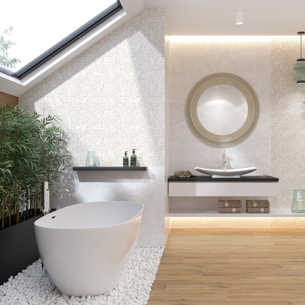Плитка Golden Zen Бежевый ZN1051 30x60 см