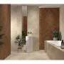 Керамогранит CERAMIKA GRES GRES STEELWOOD BROWN 17,5x60 см