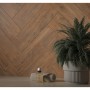 Керамогранит CERAMIKA GRES GRES STEELWOOD BROWN 17,5x60 см