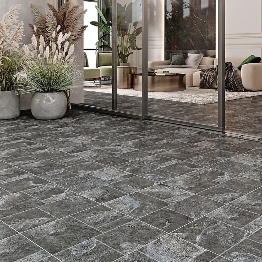 Керамогранит Cersanit Atlas Graphite Mat 42x42 см