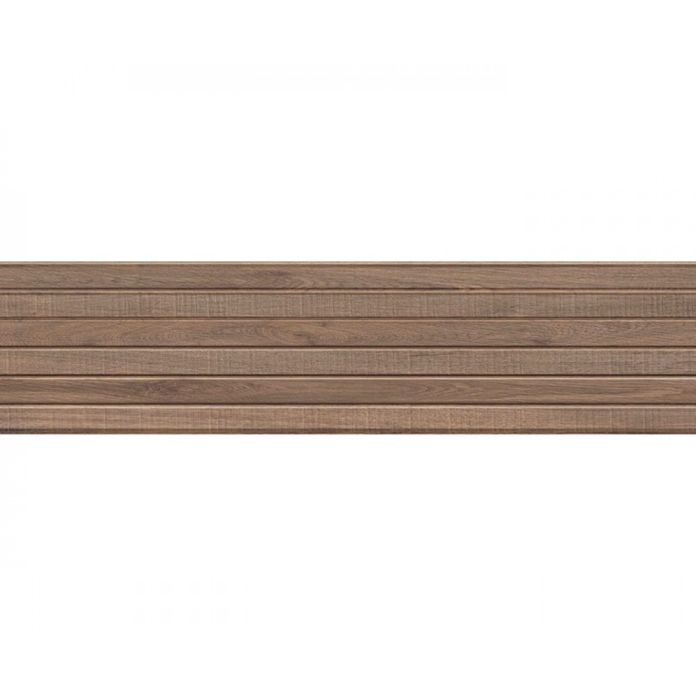 Керамогранит Ceramica Deseo Mulberry Wood Brown 30x120 см