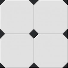 Керамограніт Ceramica Deseo Betera Black-White 58x58 см