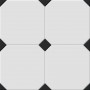 Керамогранит Ceramica Deseo Betera Black-White 58x58 см