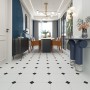Керамогранит Ceramica Deseo Betera Black-White 58x58 см