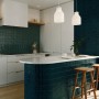 Плитка Ceramica Deseo Sticks green intense 20x20 см