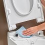 Унитаз-биде подвесной Geberit AquaClean Alba 146.350.01.1, KeraTect, накладка белая