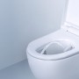 Унитаз-биде подвесной Geberit AquaClean Alba 146.350.01.1, KeraTect, накладка белая