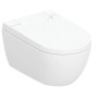 Унитаз-биде подвесной Geberit AquaClean Alba 146.350.01.1, KeraTect, накладка белая