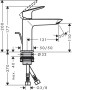 Смеситель для раковины Hansgrohe Logis 71251000