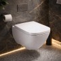 Унитаз подвесной Geberit Modo 502.827.00.1 без ободка с сиденьем Soft Close