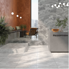 Керамограніт Cersanit Locarno Light Grey Matt Rect 59,8x59,8 см