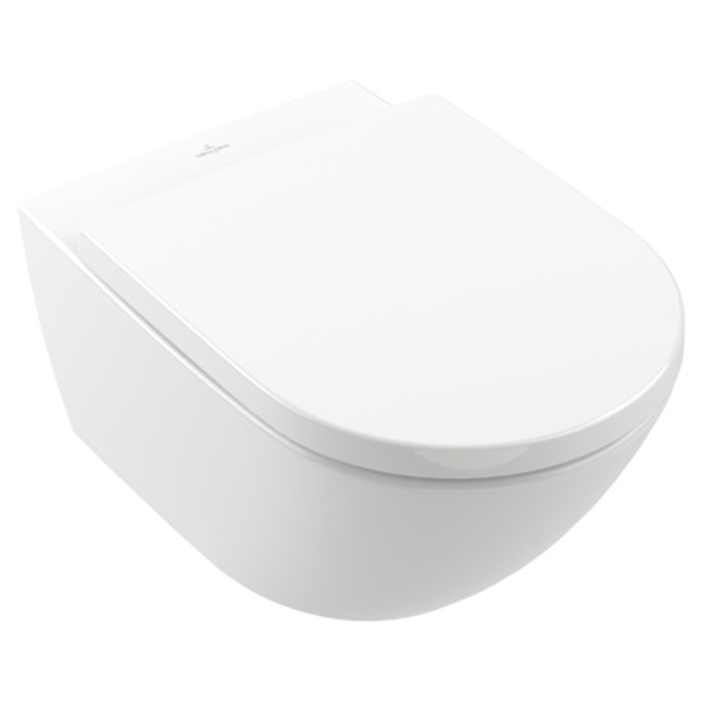 Унитаз подвесной Villeroy&Boch Subway 3.0 4670TS01 с сиденьем Soft Close