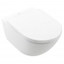 Унитаз подвесной Villeroy&Boch Subway 3.0 4670TS01 с сиденьем Soft Close