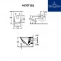 Унитаз подвесной Villeroy&Boch Subway 3.0 4670TS01 с сиденьем Soft Close