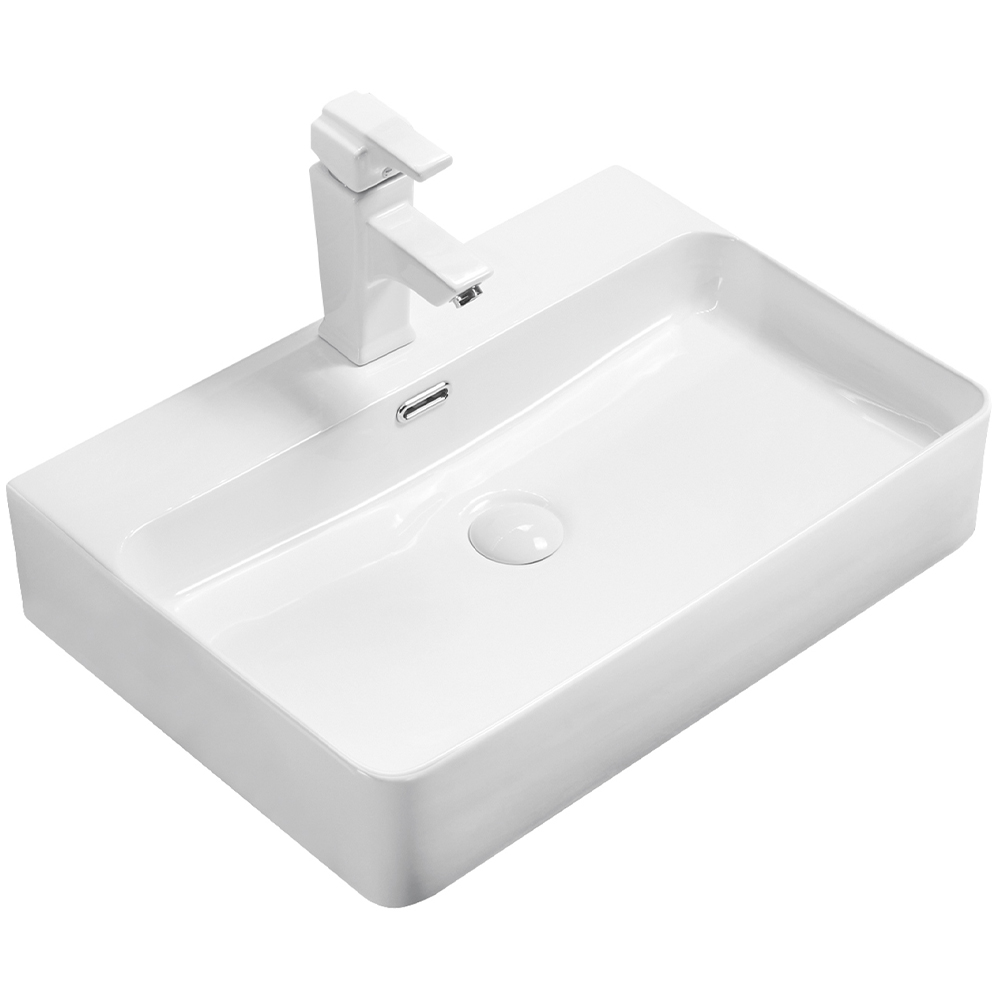 Раковина Hes Ultra HDA6041F Dao 60 см белый глянец