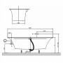 Квариловая ванна Villeroy&Boch Squaro uBQ180SQE2DV-01 180х80см