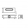 Душевой канал Hansgrohe iBox universal 01001180
