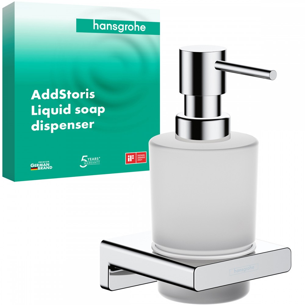 Дозатор для жидкого мыла Hansgrohe AddStoris 41745000 хром