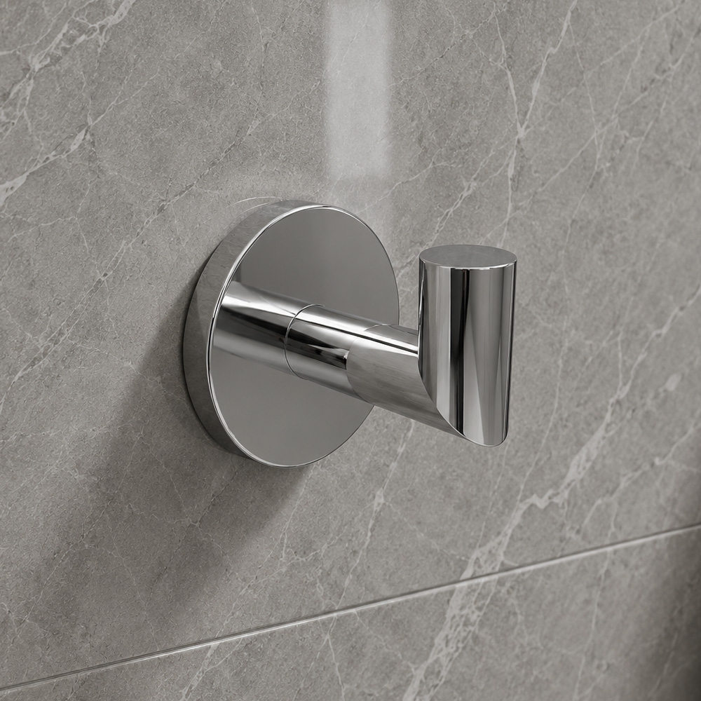 Одинарный крючок Devit Flow DFL60000202C, цвет: хром