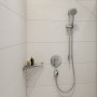Полка металлическая Hansgrohe AddStoris 41741000 угловая, хром