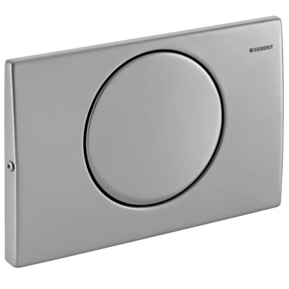 Клавиша смыва Geberit Delta10 115.108.00.1 нержавеющая сталь