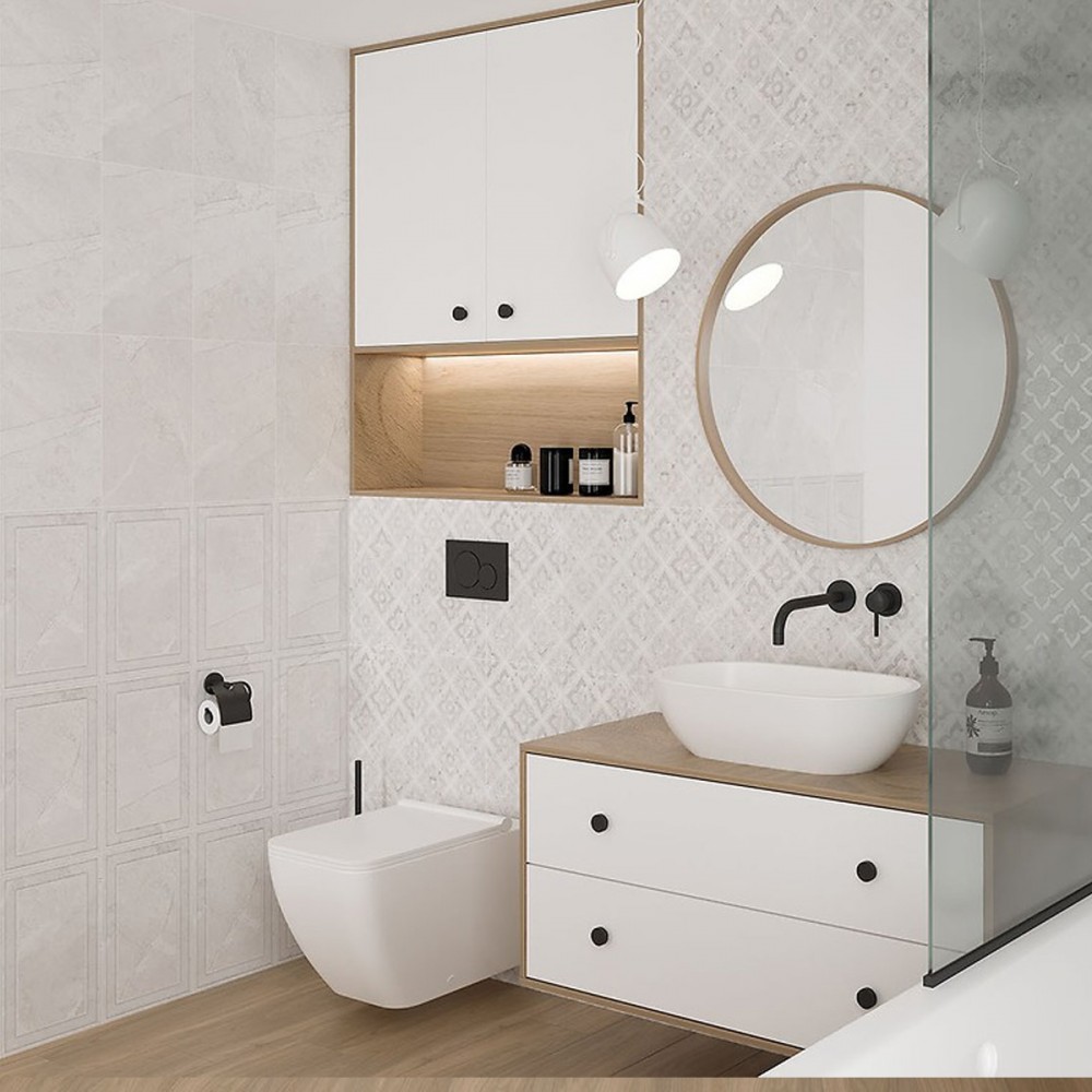 Плитка Cersanit Glam Frame Glossy 25x40 см