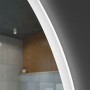 Зеркало Devit Do It 5446595, 950х650 овальное, с тачсенсором и LED подсветкой