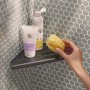 Полка угловая Hansgrohe AddStoris S 41761340 черный хром брашированный