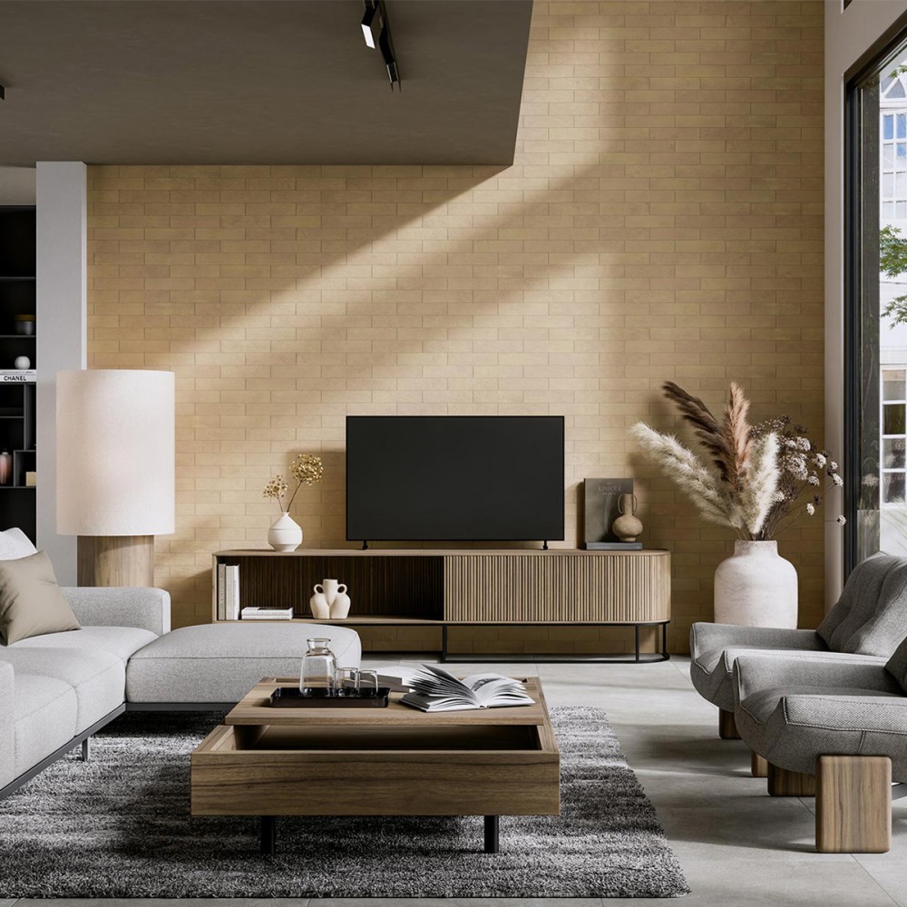 Клинкер Cerrad Kamien Argilla Mocca Light 7,4x30 см