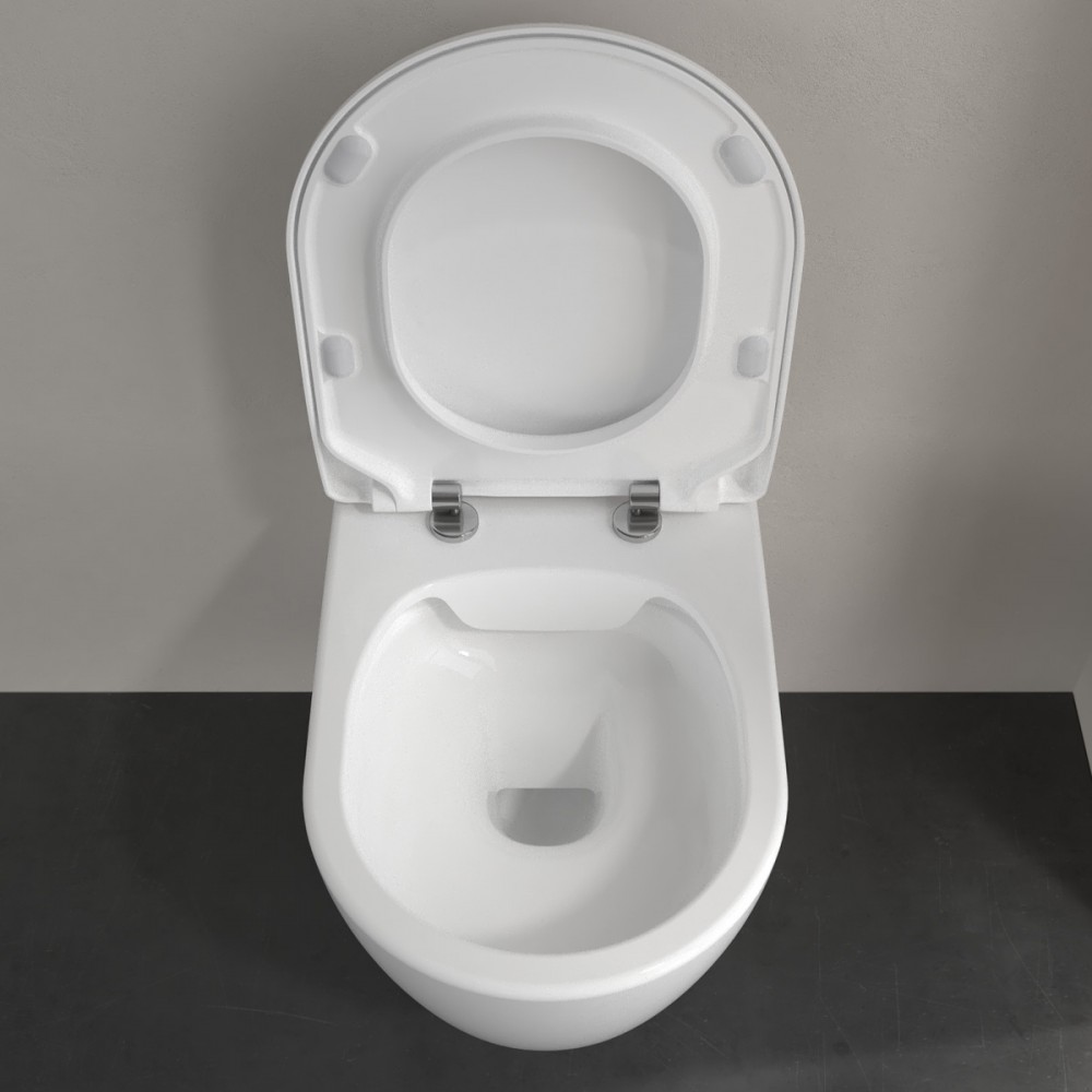 Унитаз подвесной Villeroy&Boch Avento 5656RS01 с сиденьем Soft Close