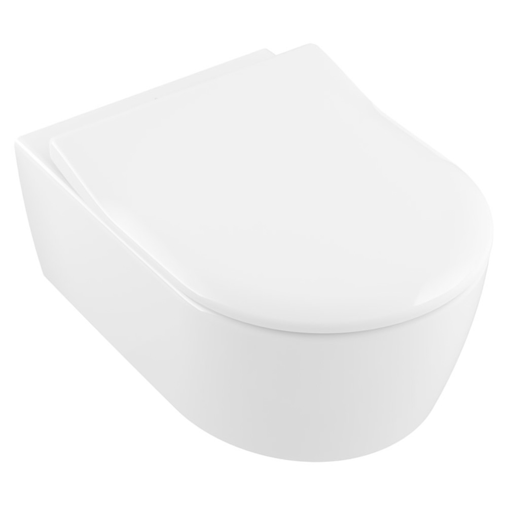 Унитаз подвесной Villeroy&Boch Avento 5656RS01 с сиденьем Soft Close