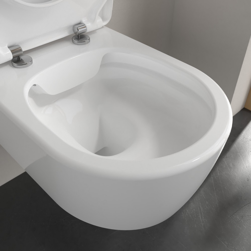Унитаз подвесной Villeroy&Boch Avento 5656RS01 с сиденьем Soft Close