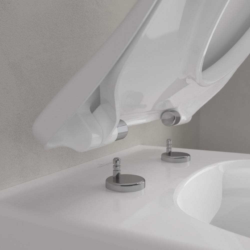 Унитаз подвесной Villeroy&Boch Avento 5656RS01 с сиденьем Soft Close