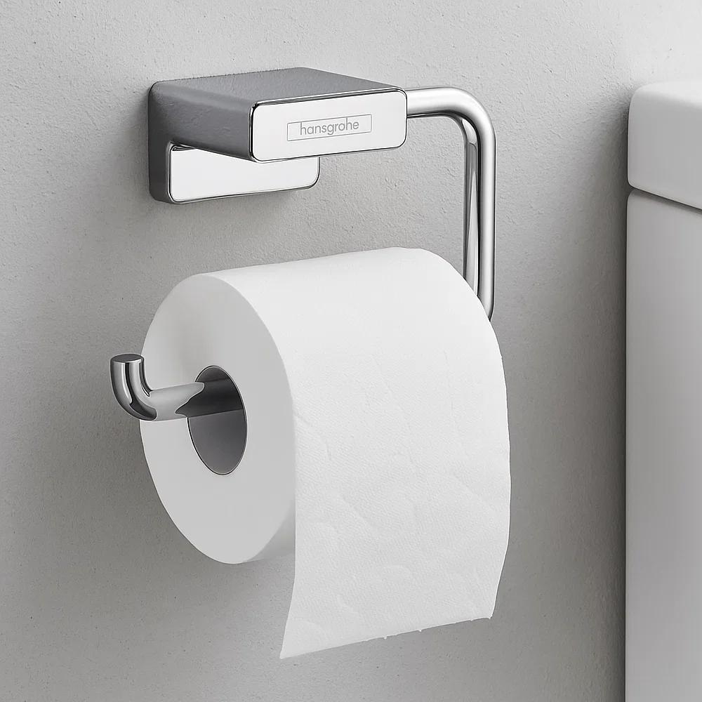 Держатель для туалетной бумаги Hansgrohe AddStoris 41771000 без крышки, хром