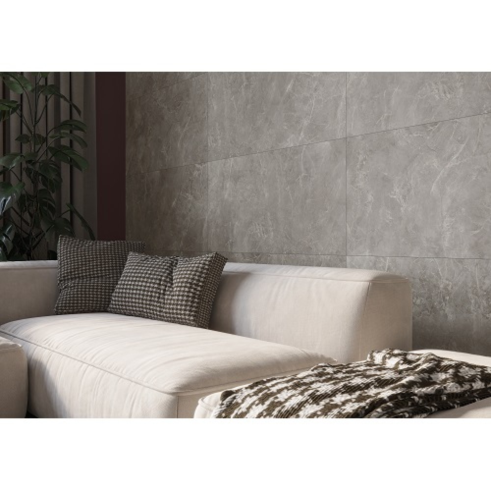 Керамогранит Ceramika Gres Gres Rush Grey Rect 59,7х119,7 см