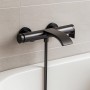 Смеситель для ванны Hansgrohe Vivenis 75420340 хром черный матовый