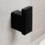 Крючок Genwec Pompei GW05 55 04 03 одинарный черный матовый