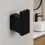Крючок Genwec Pompei GW05 55 04 03 одинарный черный матовый